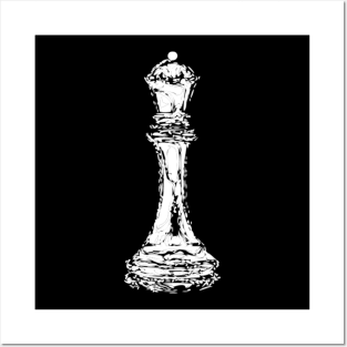 Chess queen design Posters and Art